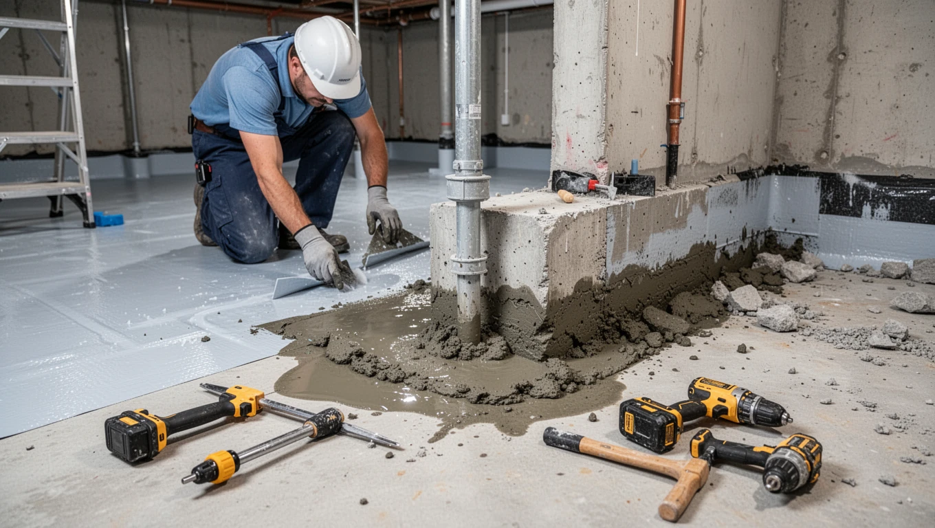 Basement Waterproofing