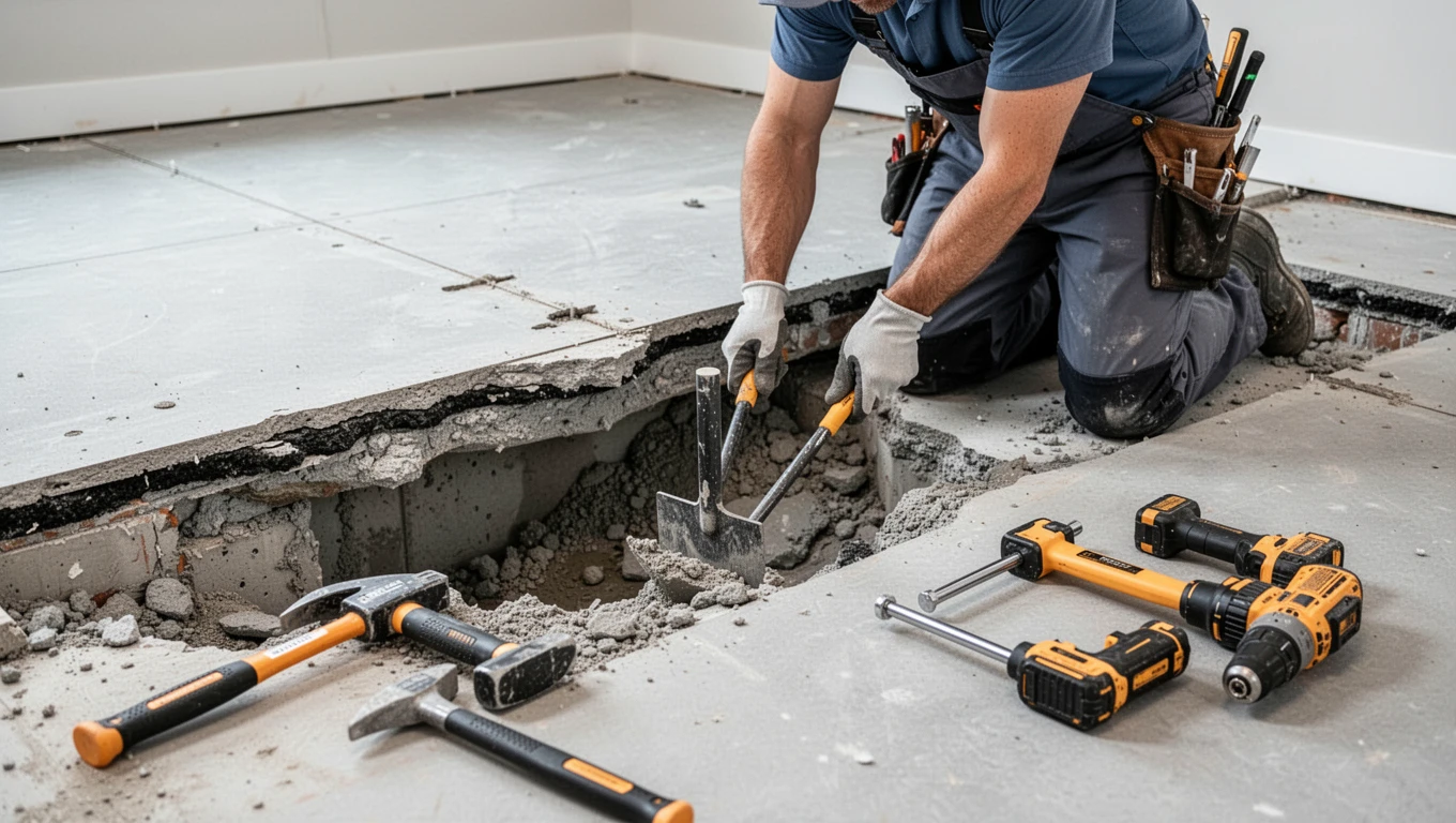 Sagging Floor Repair