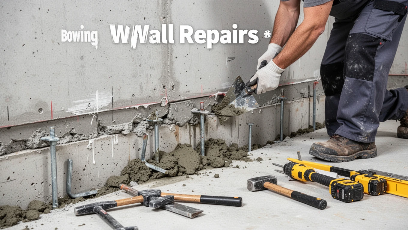 Bowing Wall Repair